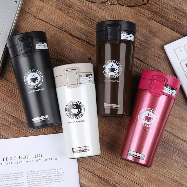 Coffee On The Go - Doppelwandige Vakuum Thermo Tasse | Karnz