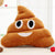 Poop Face Emoji Kissen