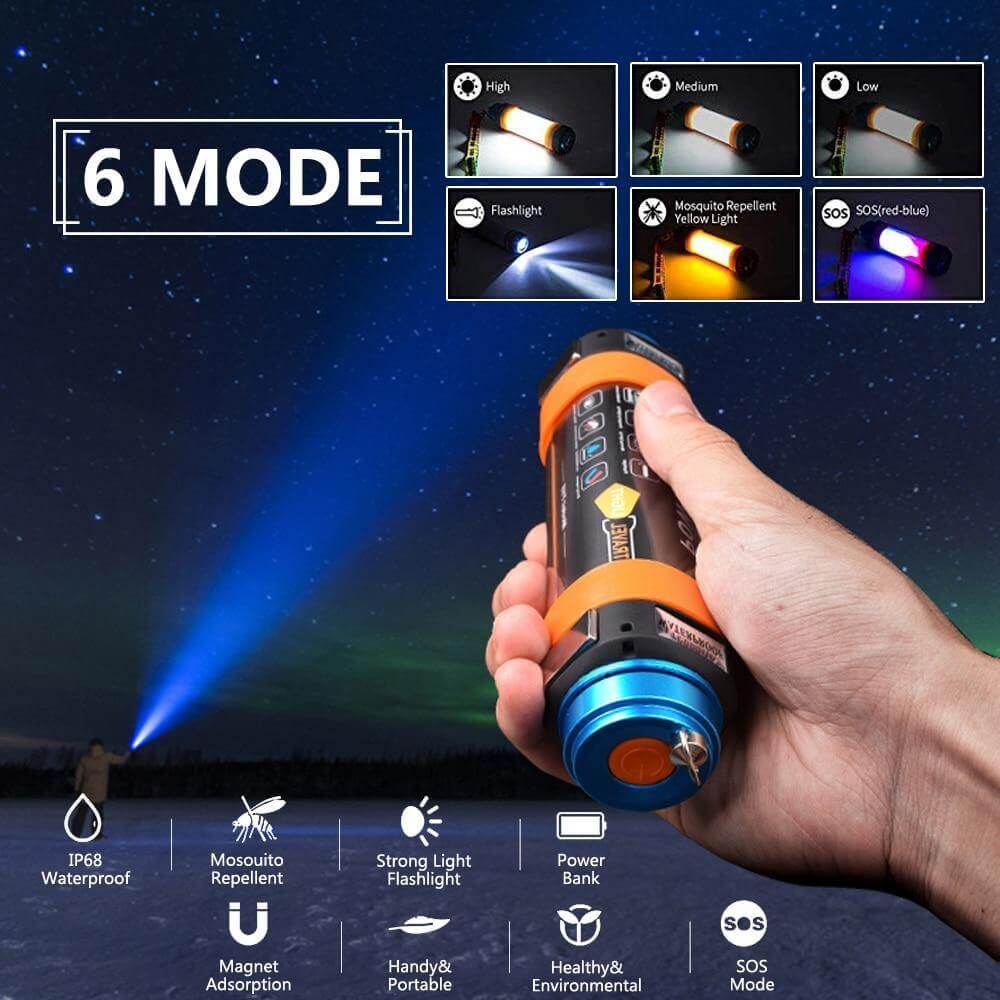 LED Campingzelt Wasserdicht Wiederaufladbares Licht | Karnz