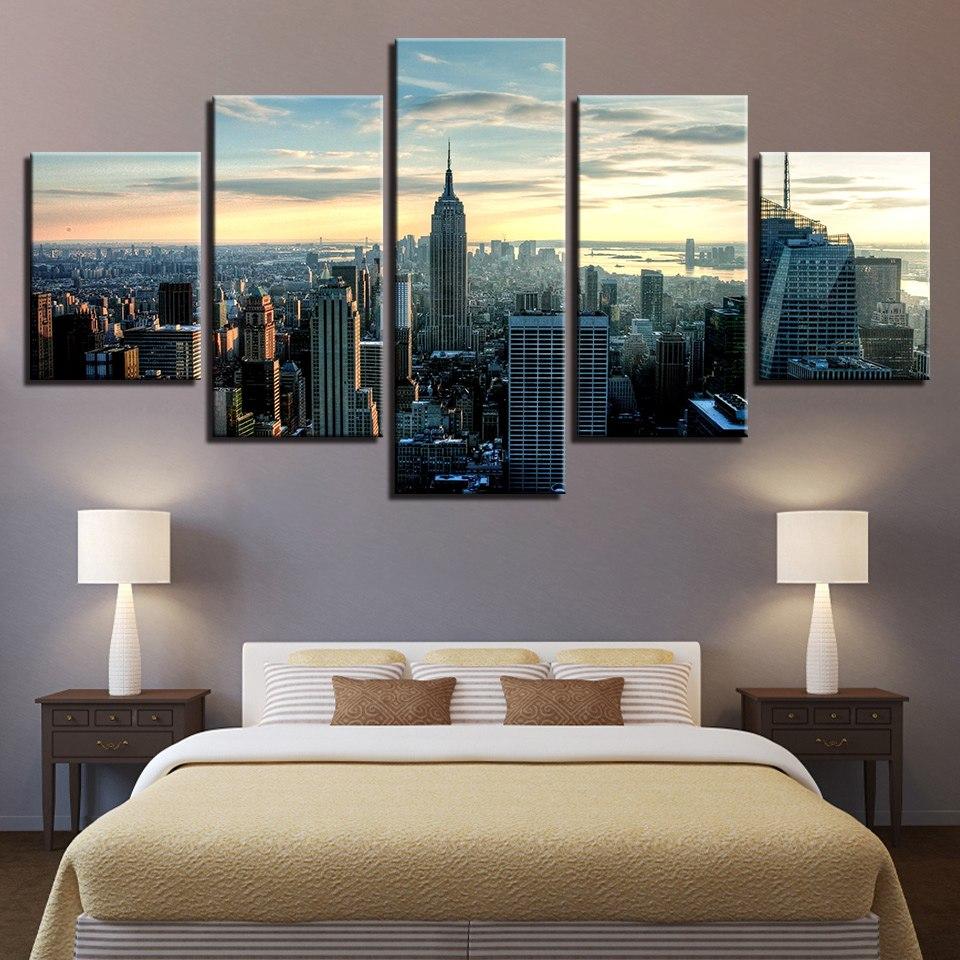 Skyline von New York City – Leinwandbild