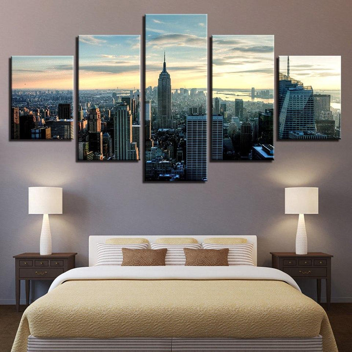 Skyline von New York City – Leinwandbild