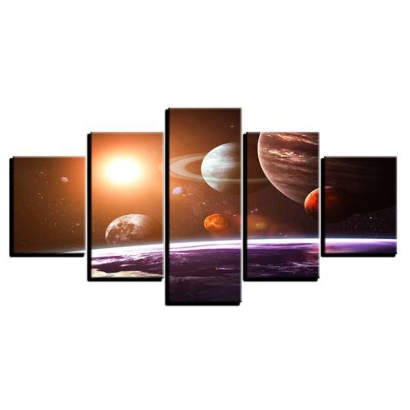 Sonnensystem – Leinwandbild