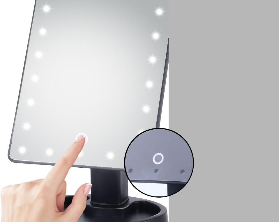 LED-Lichtrahmen Make-Up Spiegel | Karnz
