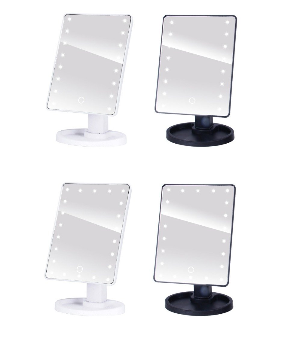 LED-Lichtrahmen Make-Up Spiegel | Karnz