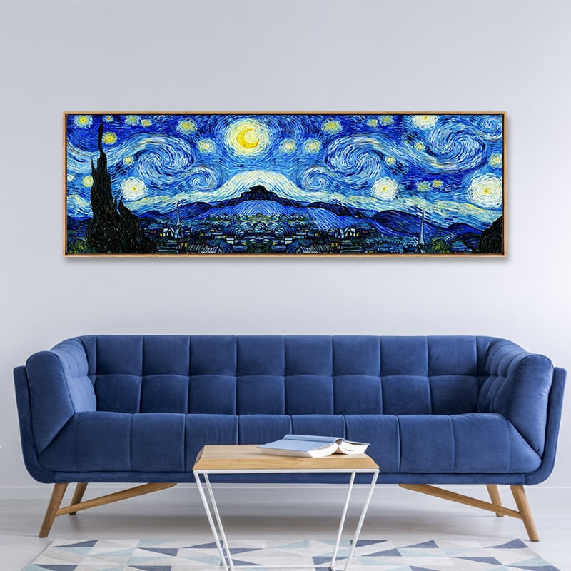 Van Gogh Abstrakt - Leinwandbild