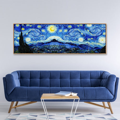 Van Gogh Abstrakt - Leinwandbild
