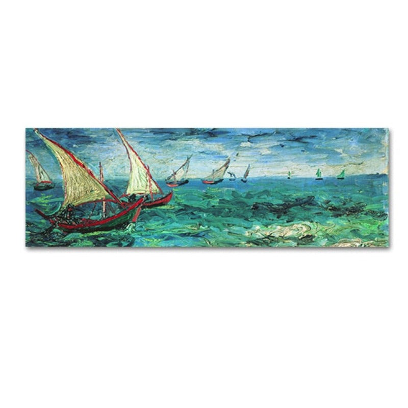 Van Gogh Abstrakt - Leinwandbild