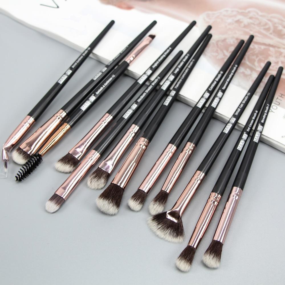Set aus 12 professionellen Make-Up-Pinseln | Karnz