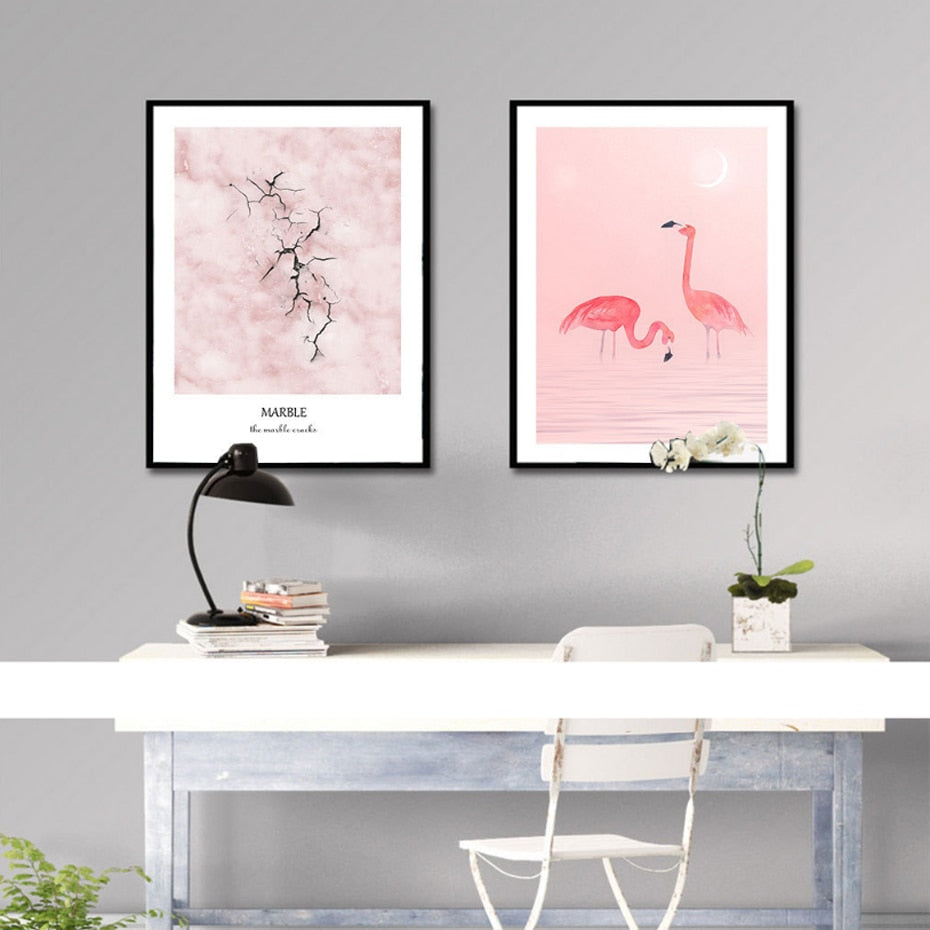 Schöne moderne Landschaft - Leinwand Wandkunst Malerei