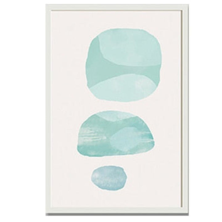 Abstract Aquarell Multi Pink Prinzessin - Leinwand Wandkunst Gemälde