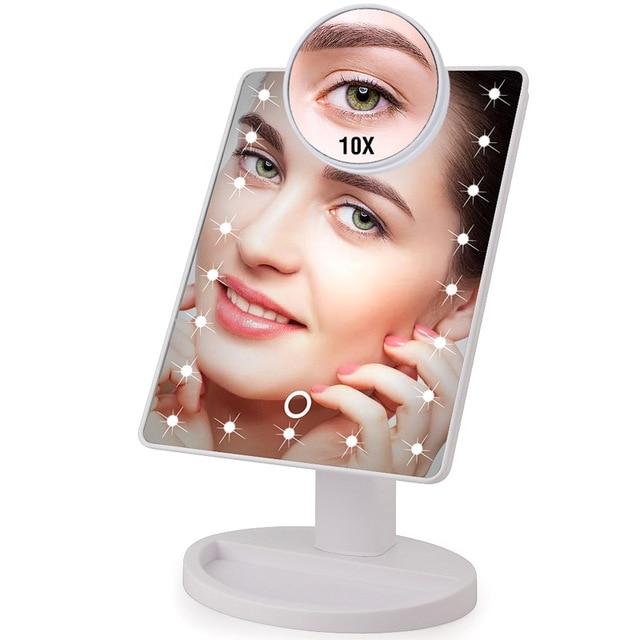 22 LED Schminkspiegel | Karnz
