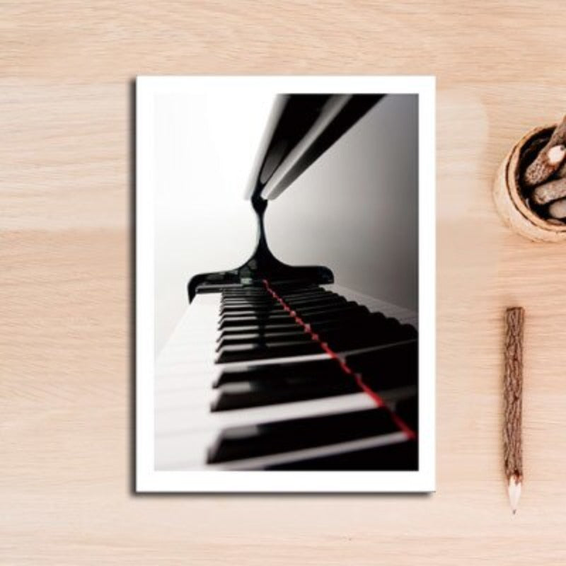 Schwarz und Weiß Ballett - Leinwand Wandkunstgemälde
