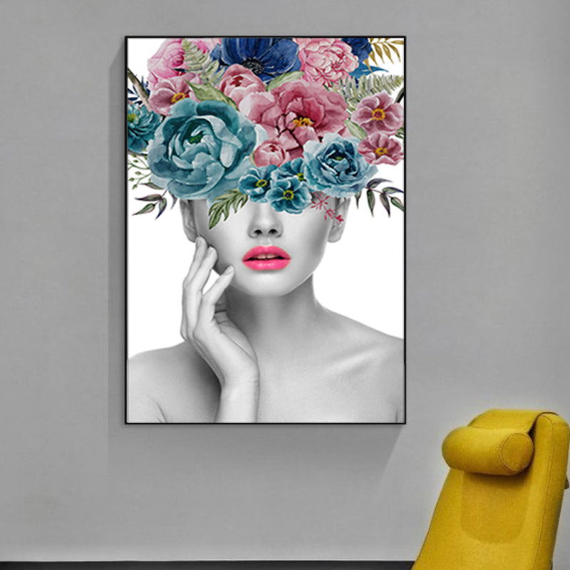 Schöne Fashionista - Leinwand Wandkunst Gemälde