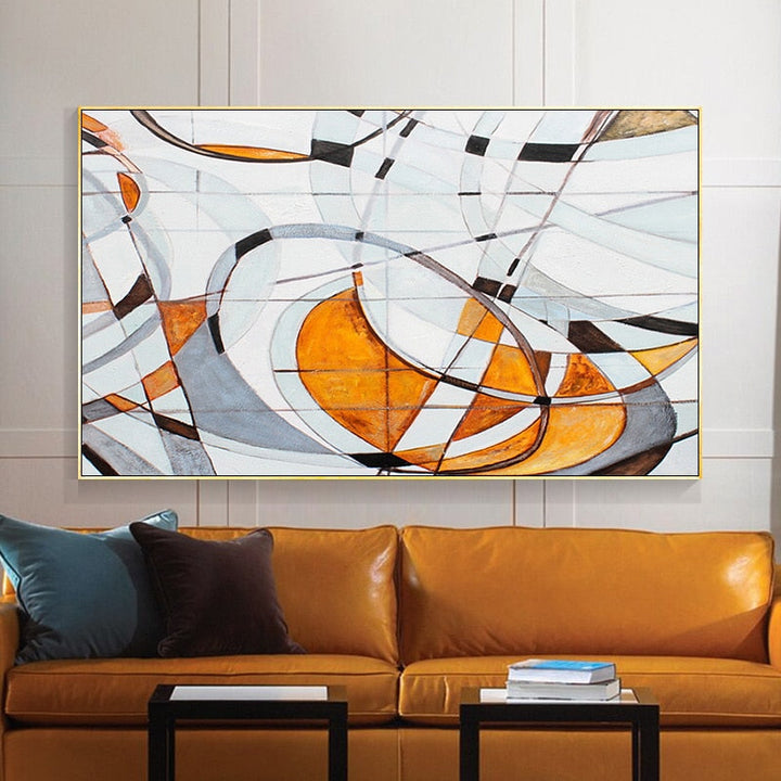 Orange Spread Out - Leinwandbild