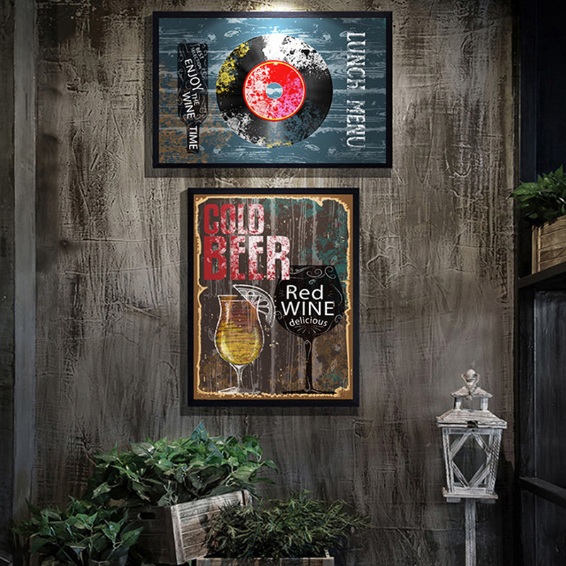 Weinposter – Leinwandbild