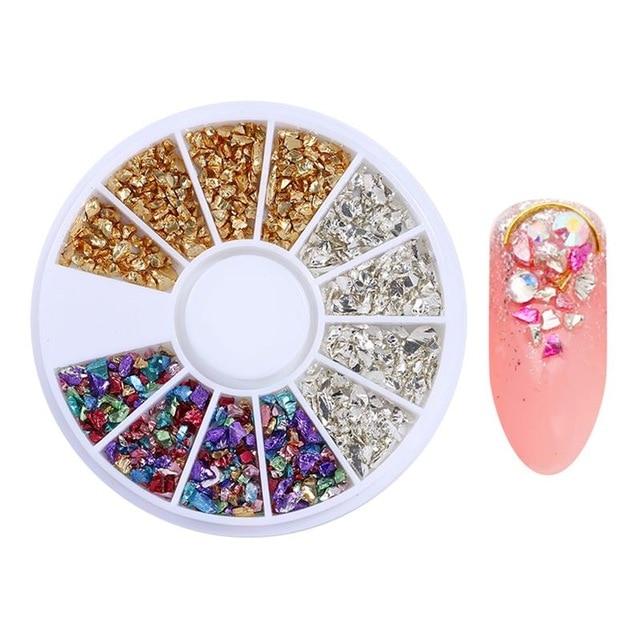 Rhinestone Nagelkunst Perlen | Karnz