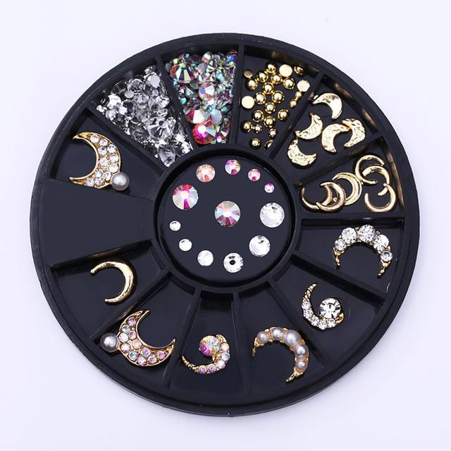 Rhinestone Nagelkunst Perlen | Karnz