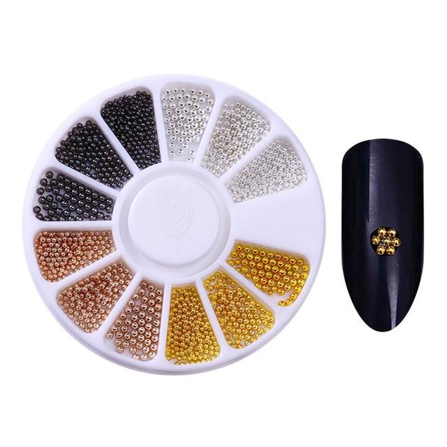 Rhinestone Nagelkunst Perlen | Karnz