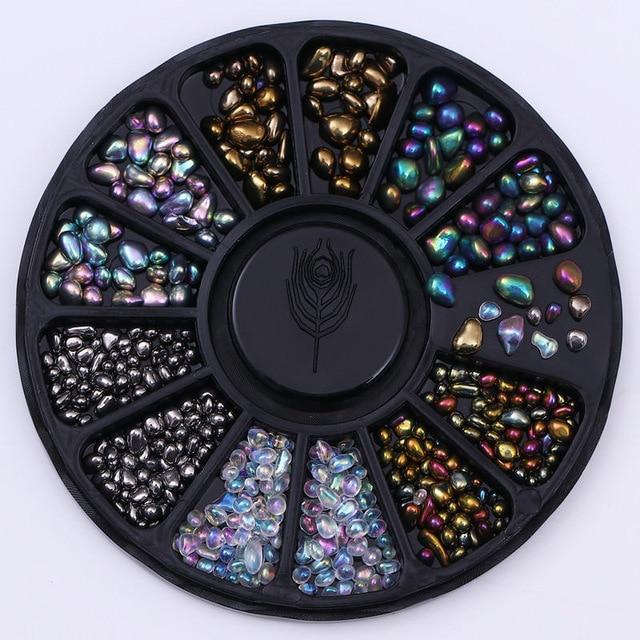 Rhinestone Nagelkunst Perlen | Karnz