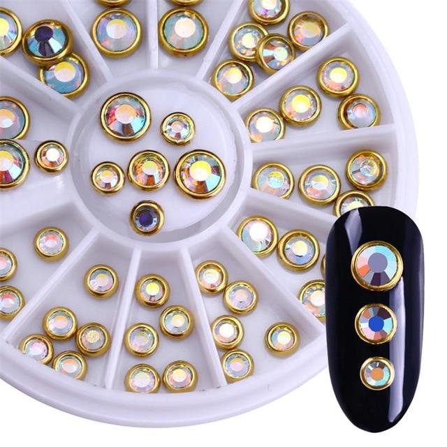 Rhinestone Nagelkunst Perlen | Karnz