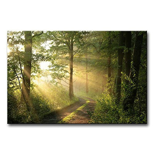 Frühlingsmorgen – Leinwandbild
