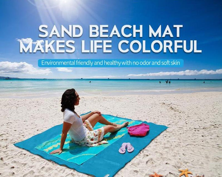 XXL Sandfreies Strandtuch | Zandsheet® | 200x200