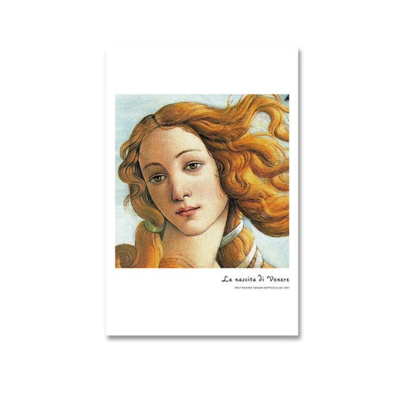 Skandinavische Vintage-Figurendrucke – Leinwandbilder