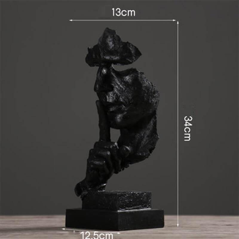 Silence Is Gold Miniatur Skulptur | Karnz