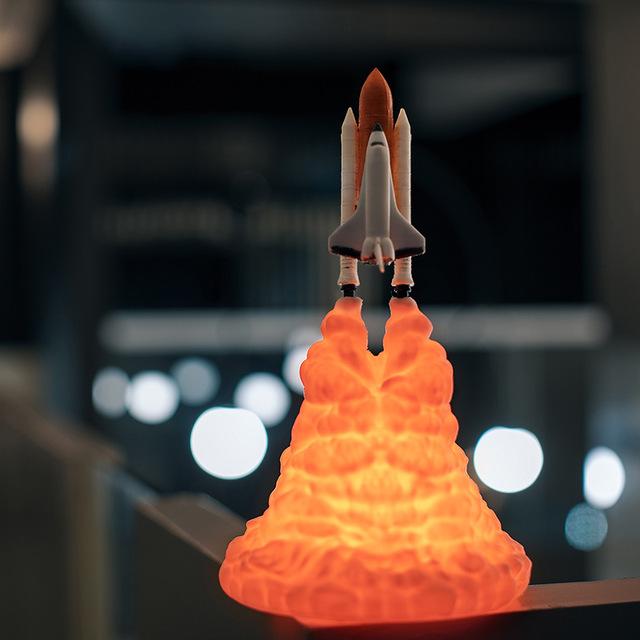 Rokit - 3D Raumfähre Lampe | Karnz
