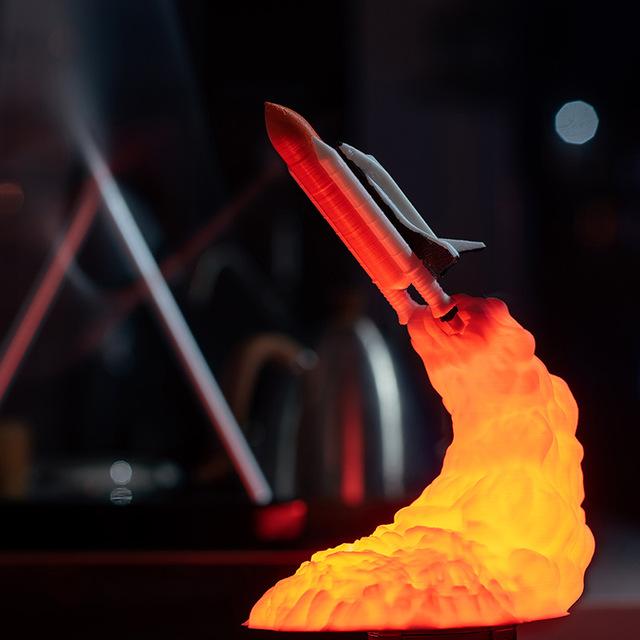 Rokit - 3D Raumfähre Lampe | Karnz