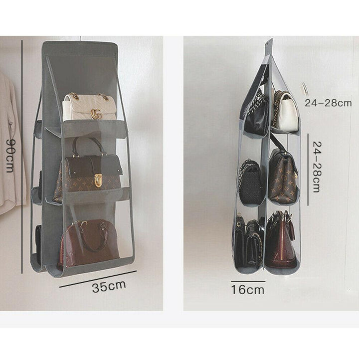 Multi Pocket Hanging Purse Organizer | Karnz