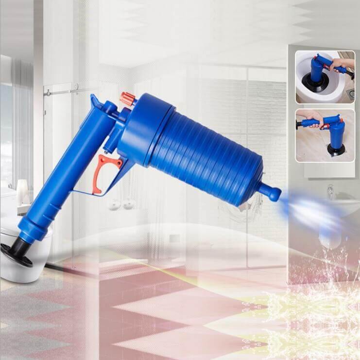 Hochdruck-Luft-Abfluss-Verstopfungsentferner-Pumpen-Besen-Kit