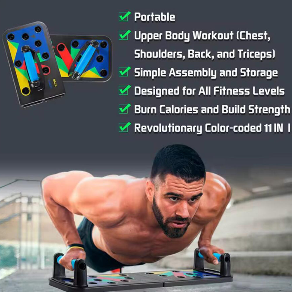 Push Up Brett 20-in-1 Fitnessbrett | Karnz