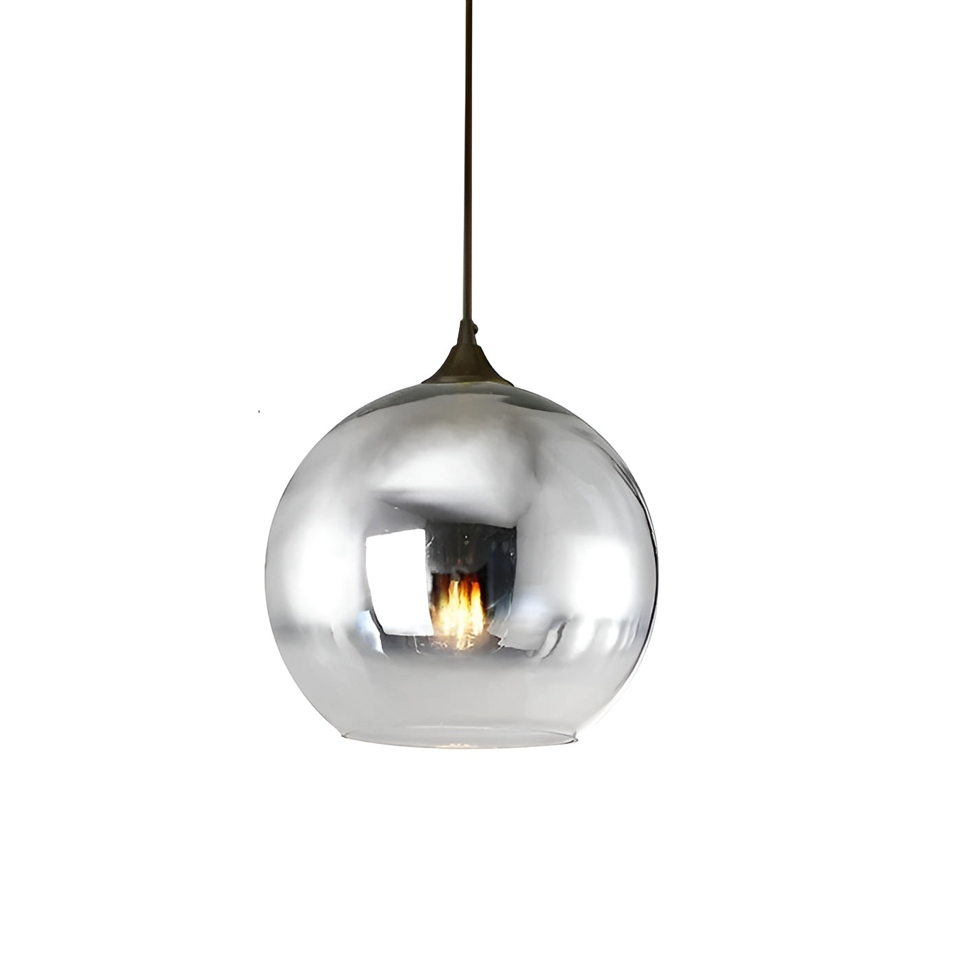 Industrielle Glas-Pendelleuchte mit LED – Modern & Dekorativ | Ideal für Küchen, Esszimmer und Bars