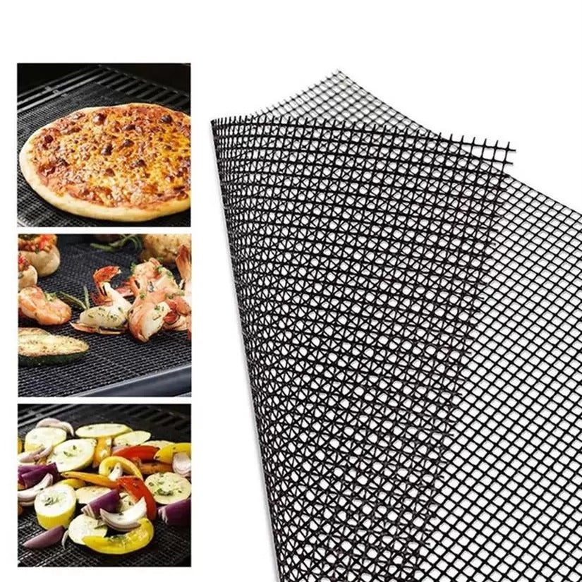 Teflon Antihaft BBQ Grill Mesh Matte für Wiederverwendbare Reinigung | Karnz