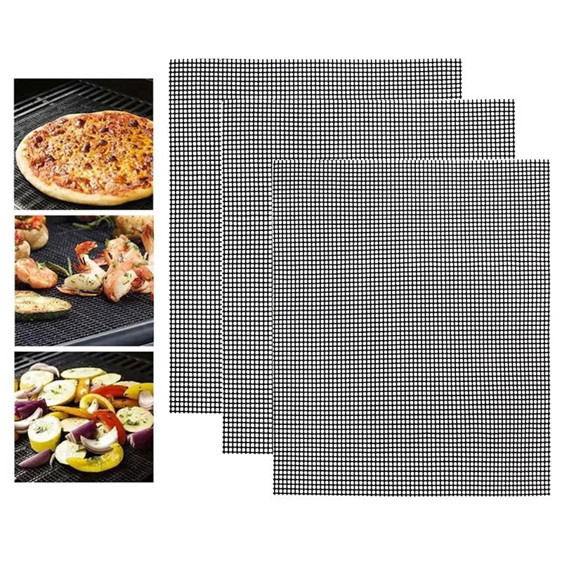 Teflon Antihaft BBQ Grill Mesh Matte für Wiederverwendbare Reinigung | Karnz