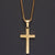 Klassische Kreuz Herren Halskette