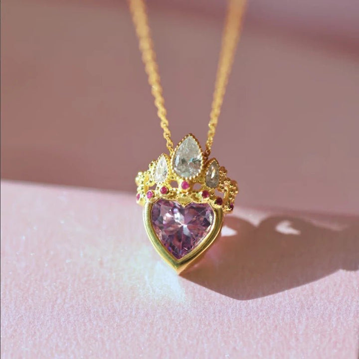 Karnz | Rapunzel Krone inspirierte Halsketten und Ringe