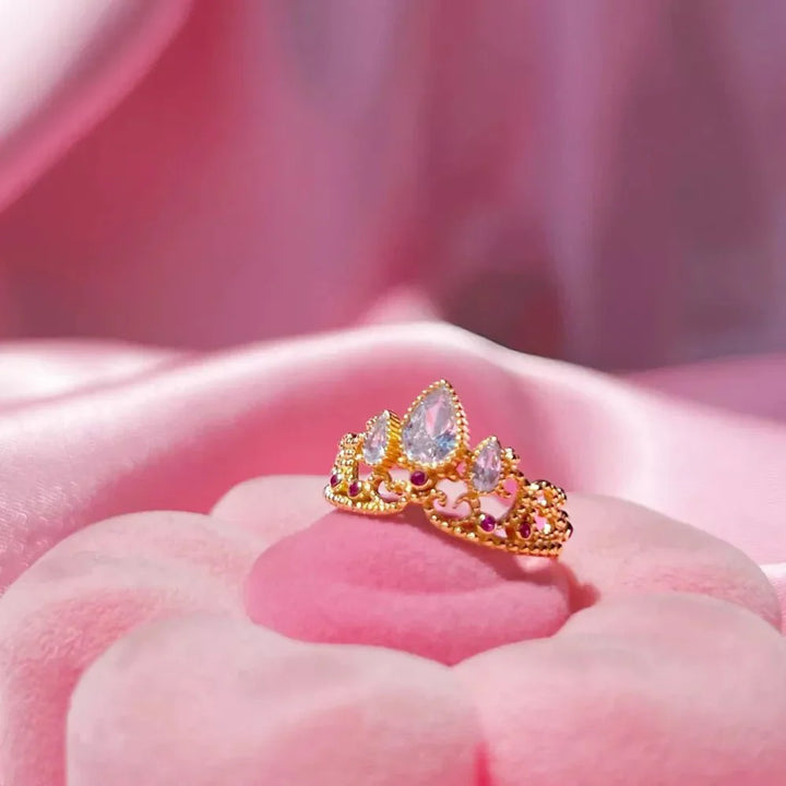 Karnz | Rapunzel Krone inspirierte Halsketten und Ringe