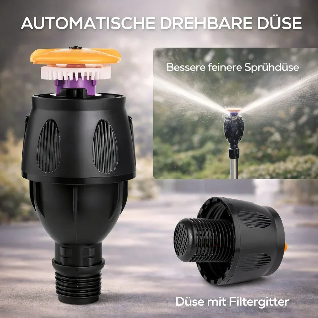 AquaStraal Garten Sprinkler Mit Stativ 360 Grad | Karnz