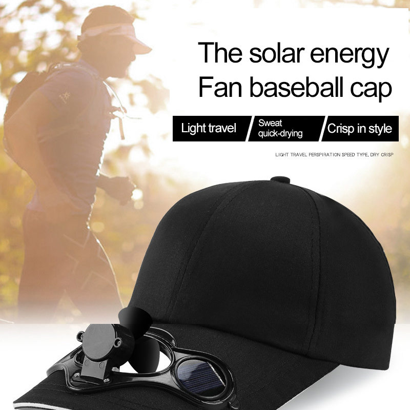 Solar Fan Sommer Outdoor Baseball Cap | Karnz