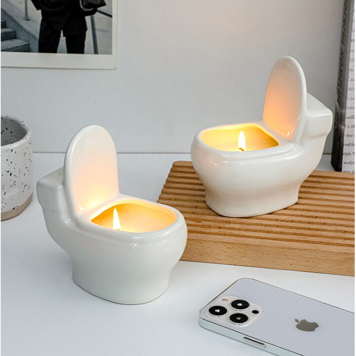 Kreative Lustige Toiletten Aromatherapie Kerze