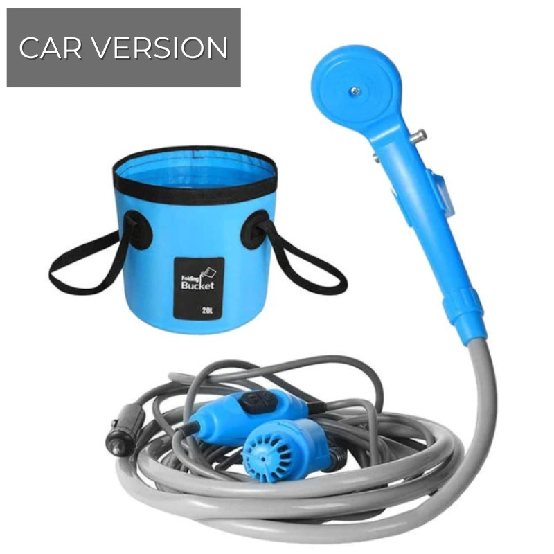 Tragbares Elektrisches Outdoor Camping Duschset | Karnz