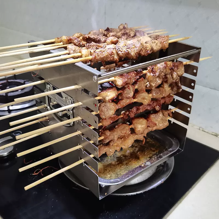 Mini Rauchfreier Tragbarer Kebab Maker | Karnz