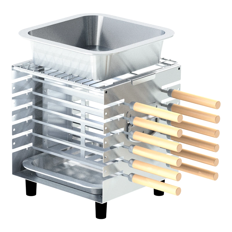 Mini Rauchfreier Tragbarer Kebab Maker | Karnz