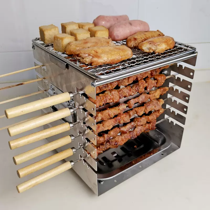 Mini Rauchfreier Tragbarer Kebab Maker | Karnz