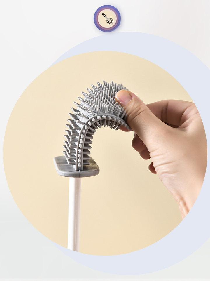 Karnz | Wandmontierter Toilettenreiniger Abflussbürsten Set
