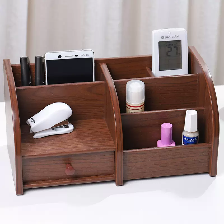 On Point Holz Schreibtisch Organizer | Karnz