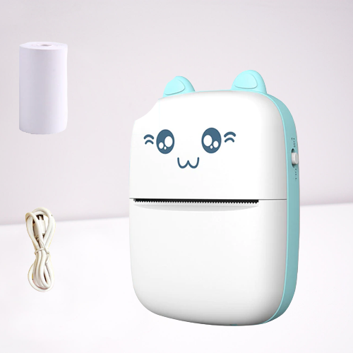 Mini Cat Thermal Karnzuetooth Etikettendrucker | Karnz