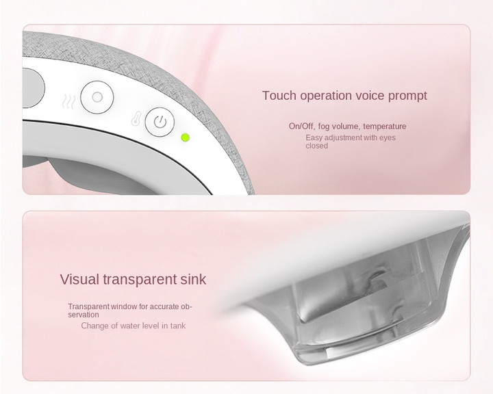 Karnz | Feuchtigkeitsspendendes Smart Steam Augenmassagegerät